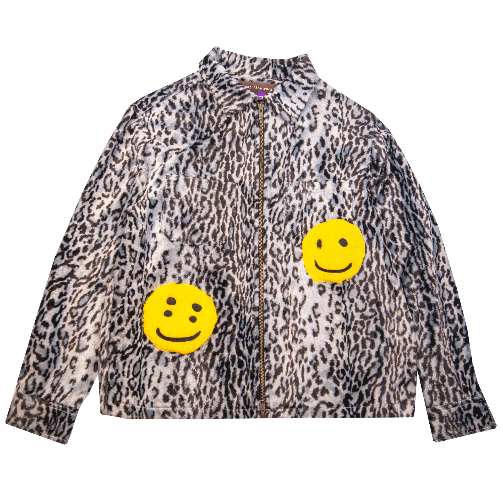 Cactus Plant Flea Market Leopard Zip Jacket
