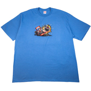 Supreme Dusty Light Royal Crash Tee