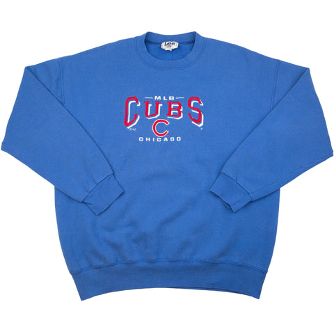 Vintage Blue Chicago Cubs Crew (1990's)