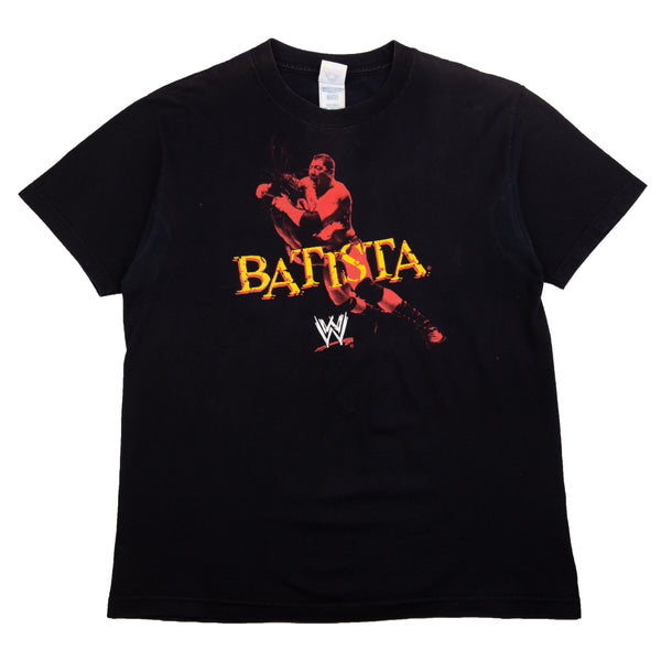 Vintage Black WWE Dave Batista Tee (2000's)