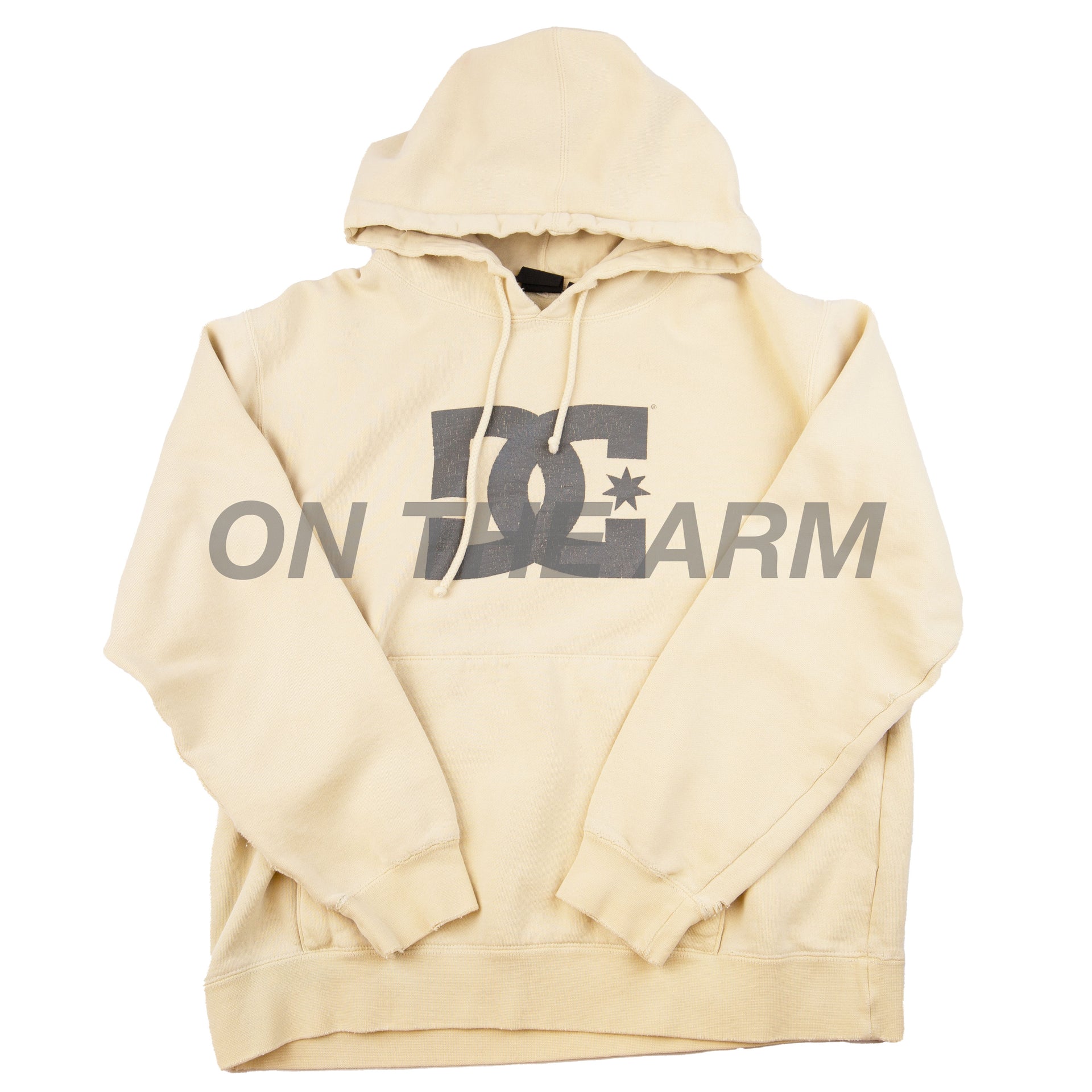 Vintage Cream DC Skateboards Hoodie