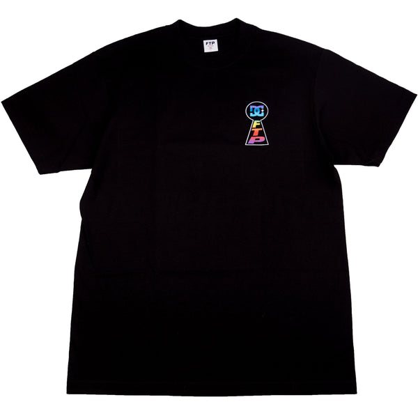 FTP Black DC Skateboards Tee PRE-OWNED