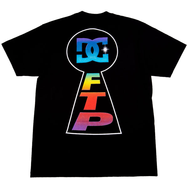 FTP Black DC Skateboards Tee PRE-OWNED