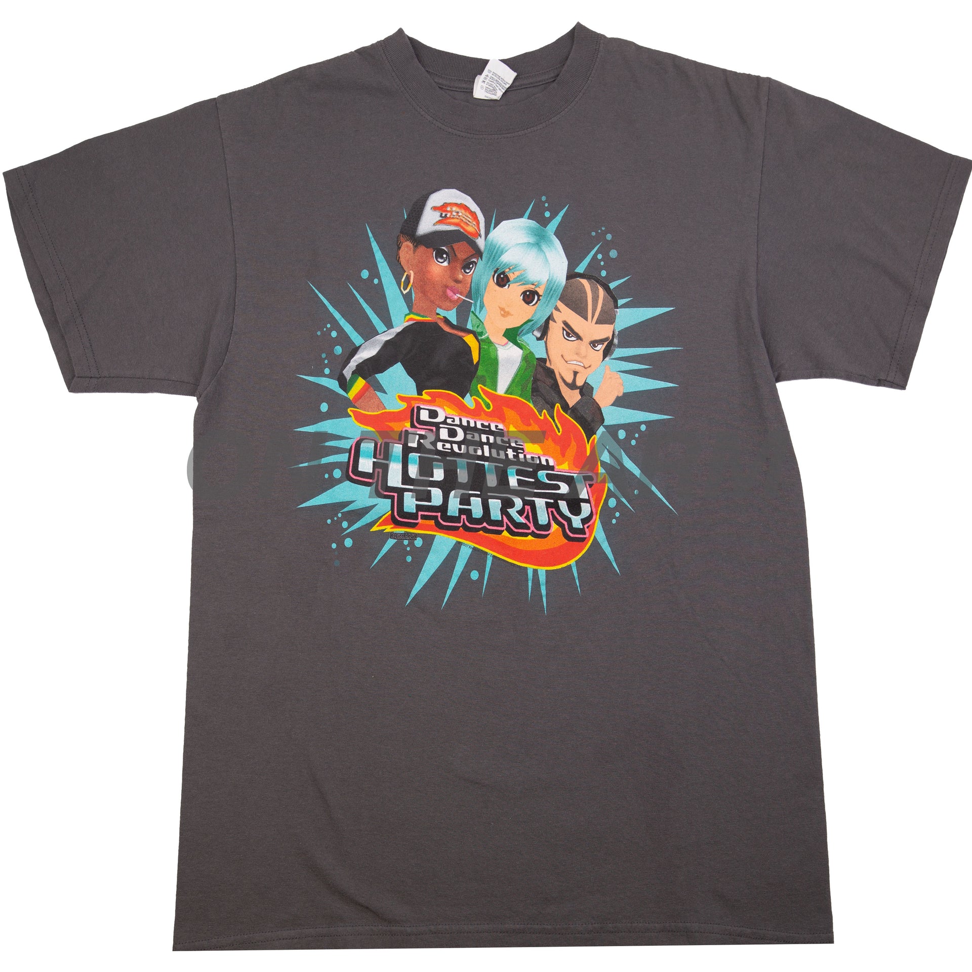 Vintage Grey Dance Dance Revolution Hottest Party Tee (2000's)