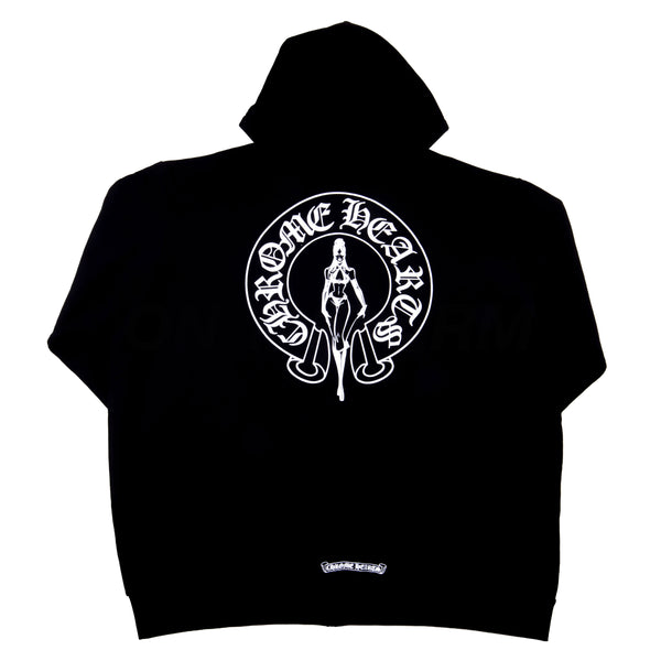 Chrome Hearts Black Deadly Dolls Zip Up