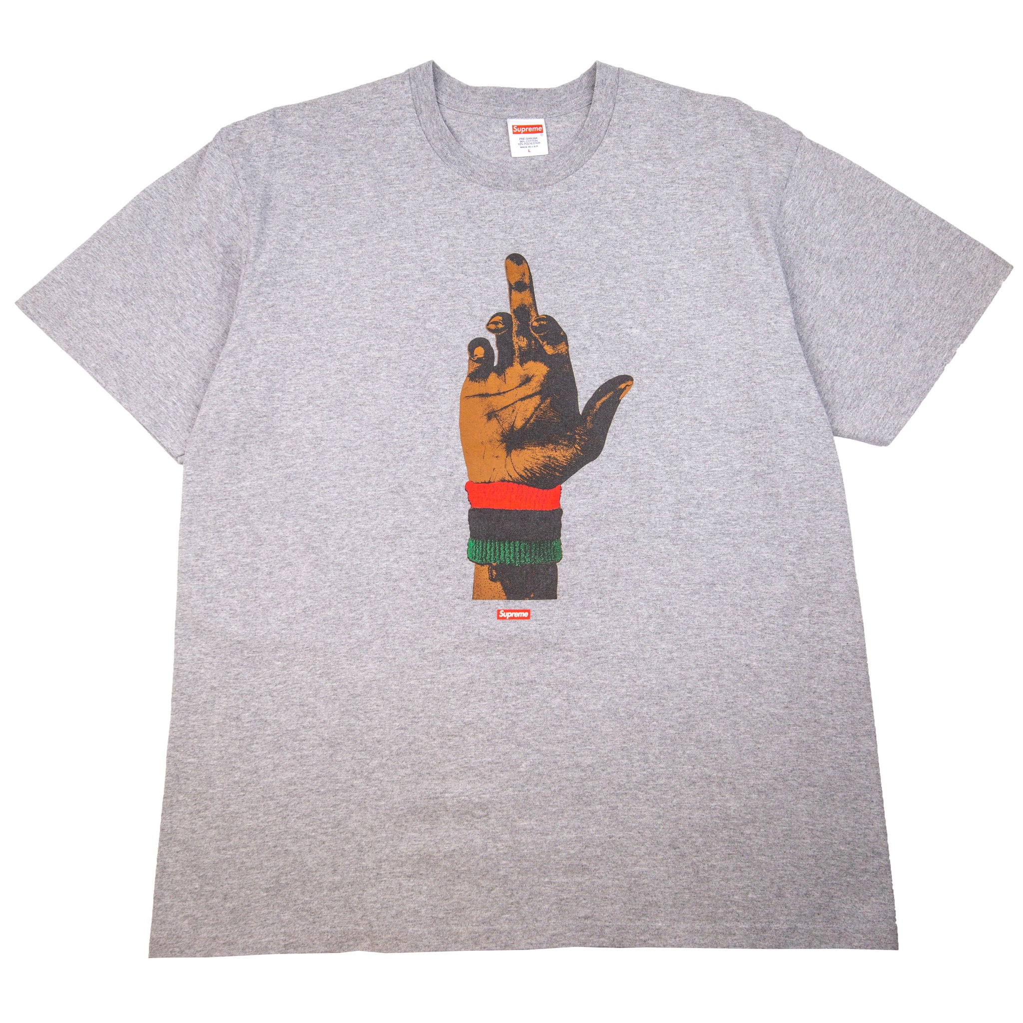 Supreme Grey Dead Prez Tee PRE-OWNED