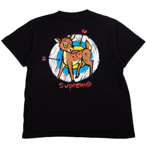 Supreme Black Deer Tee PRE-OWNED