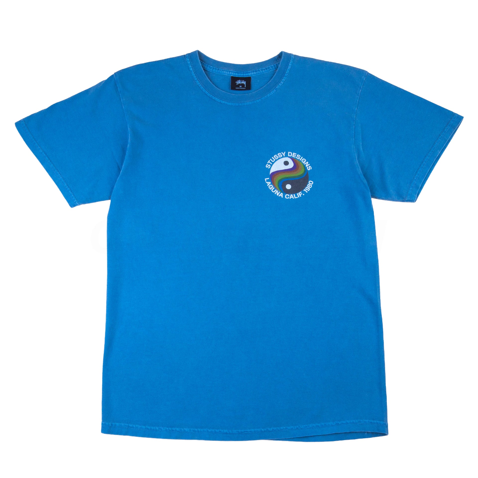 Stussy Blue Stussy Designs Tee PRE-OWNED
