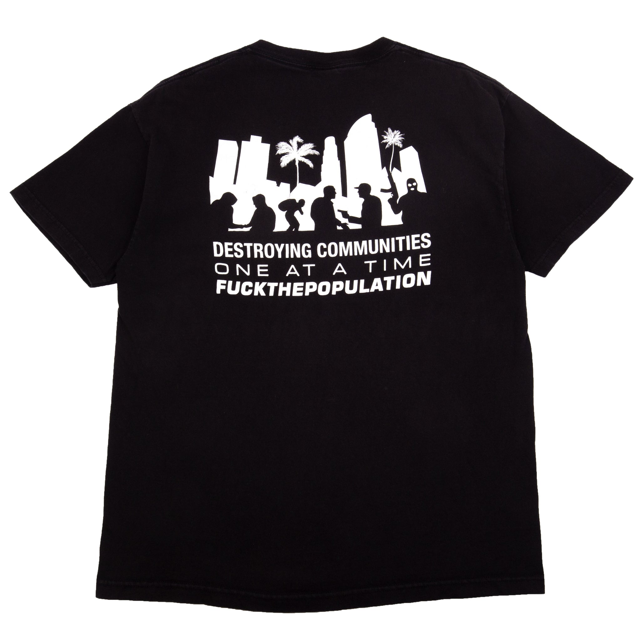 FTP Black Destroying Communites Tee PRE-OWNED
