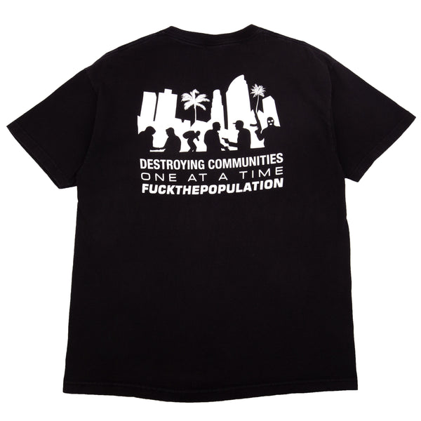 FTP Black Destroying Communites Tee PRE-OWNED