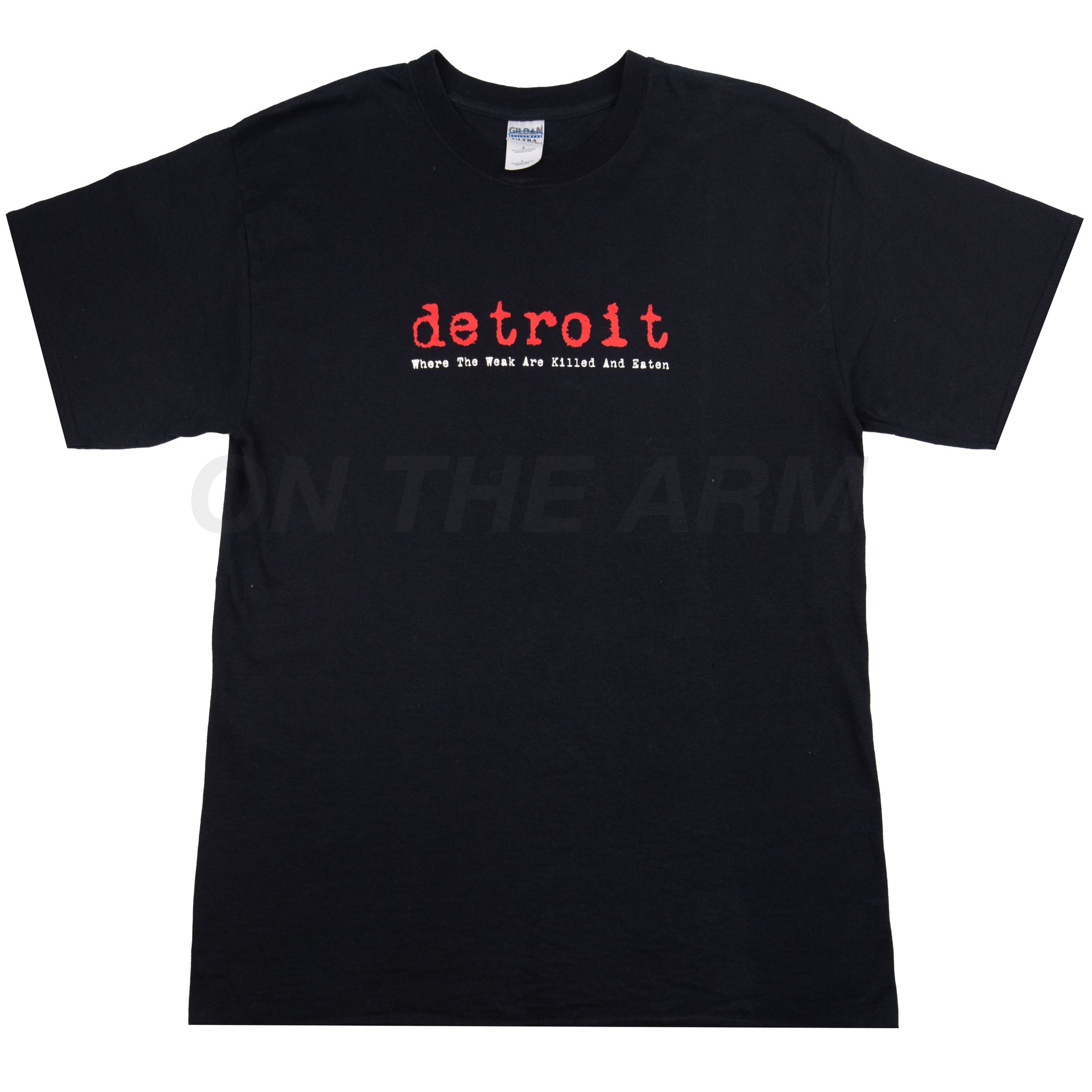 Vintage Black Detroit Tee