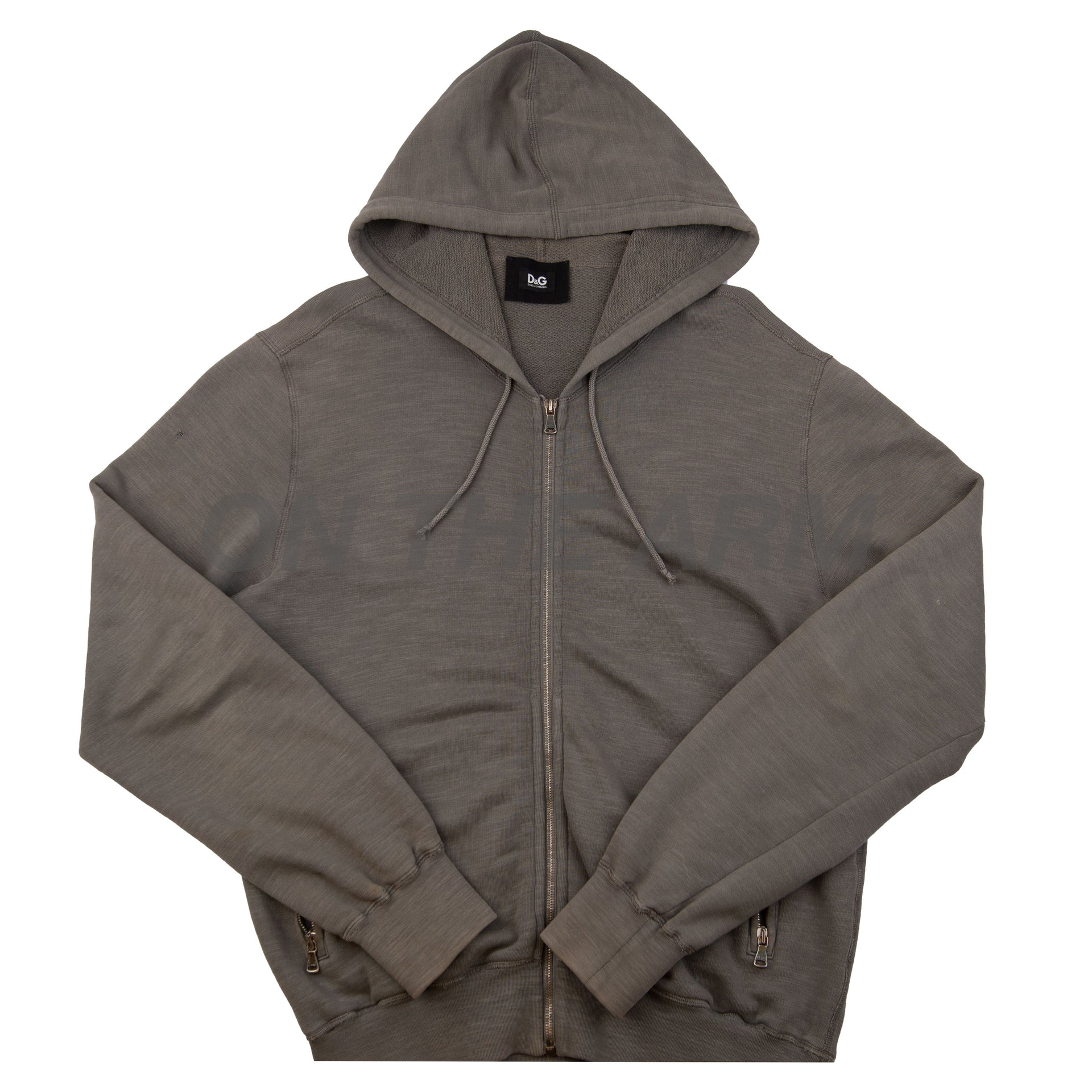 Vintage Taupe Dolce & Gabbana Zip Up (2000's)
