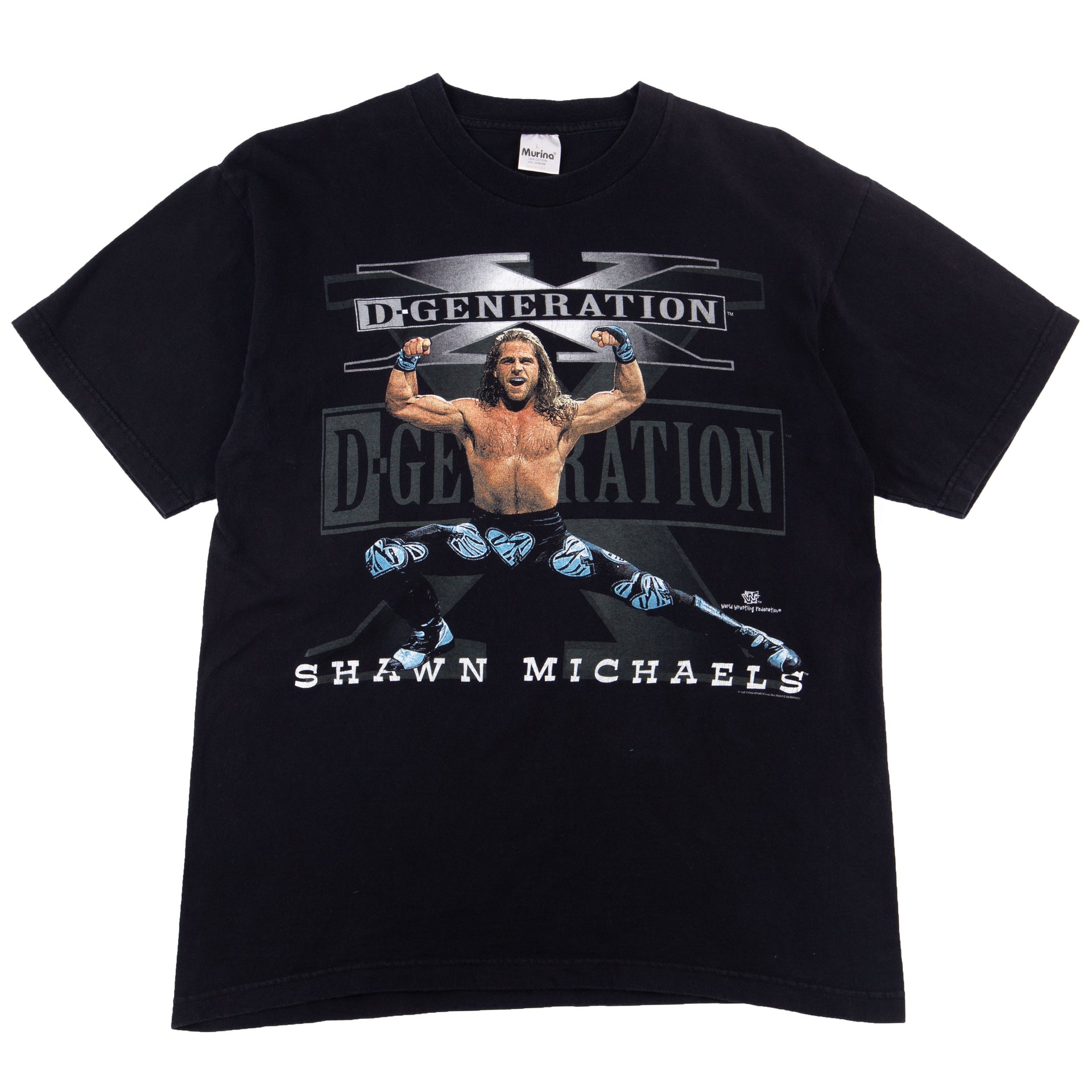 Vintage Black Shawn Michaels D-Generation X Tee (1998)