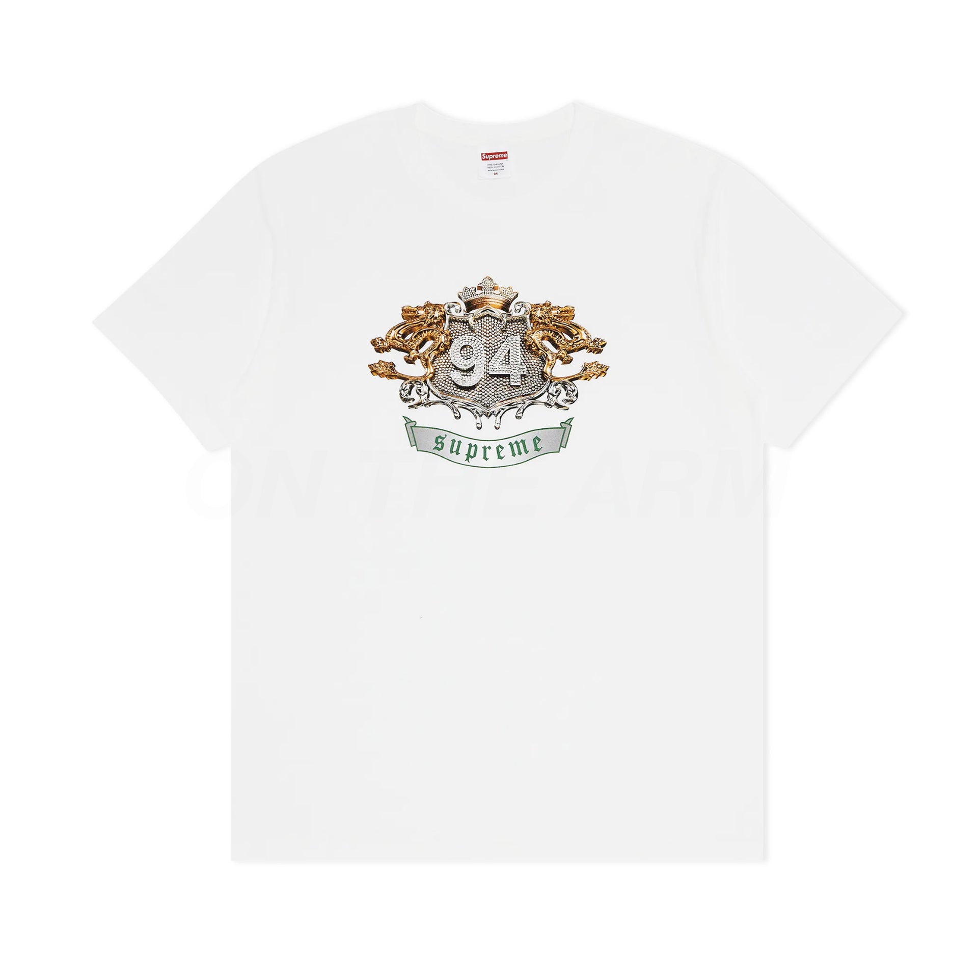 Supreme White Diamonds Tee