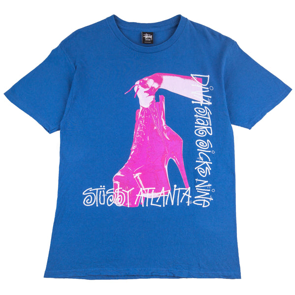 Stussy Blue Diva in the USA Tee (F&F) PRE-OWNED