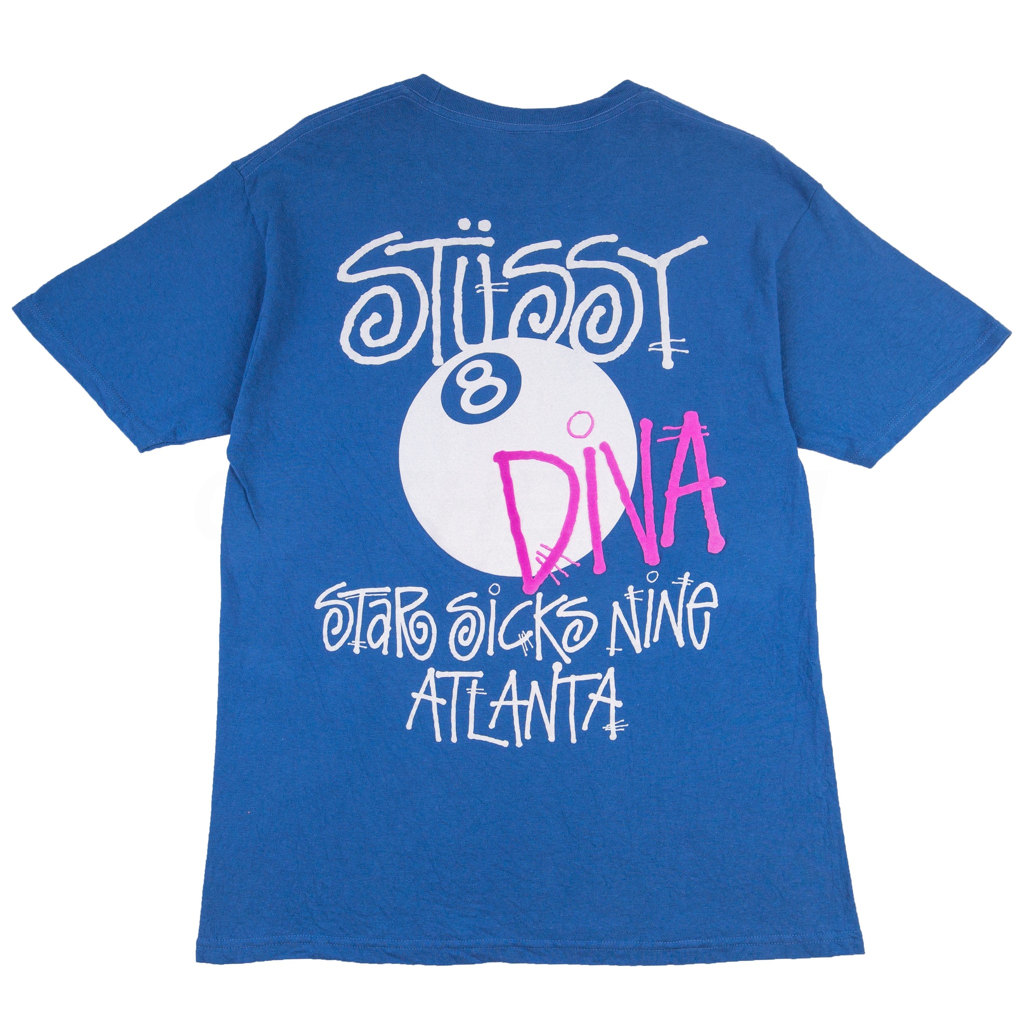 Stussy Blue Diva in the USA Tee (F&F) PRE-OWNED