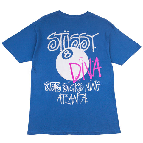 Stussy Blue Diva in the USA Tee (F&F) PRE-OWNED