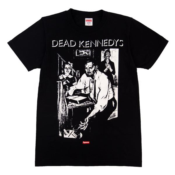 Supreme Black Dead Kennedys Too Drunk To Fuck Tee PRE-OWNED