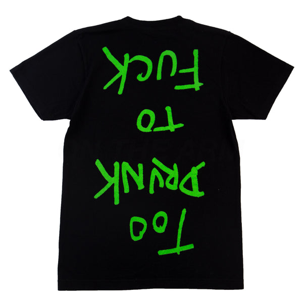 Supreme Black Dead Kennedys Too Drunk To Fuck Tee PRE-OWNED
