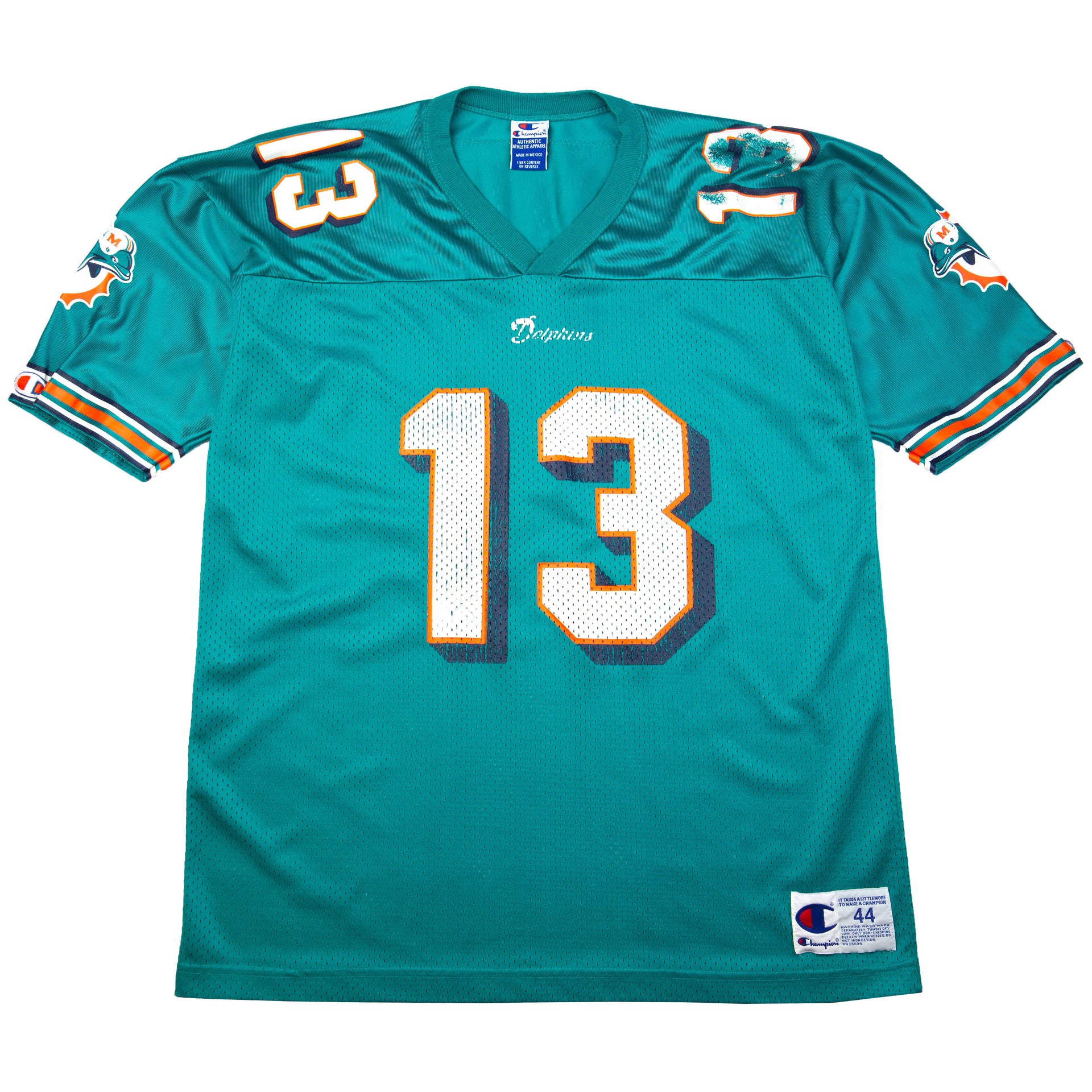 Vintage Teal Champion Miami Dolphins Marino Jersey (1990's)