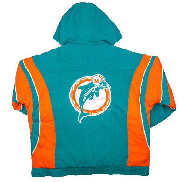 Vintage Teal Miami Dolphins Starter Jacket (1990's)