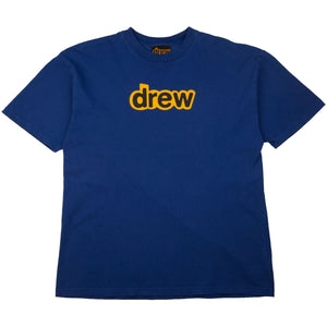 Drew House Blue Logo Tee PRE-OWNED