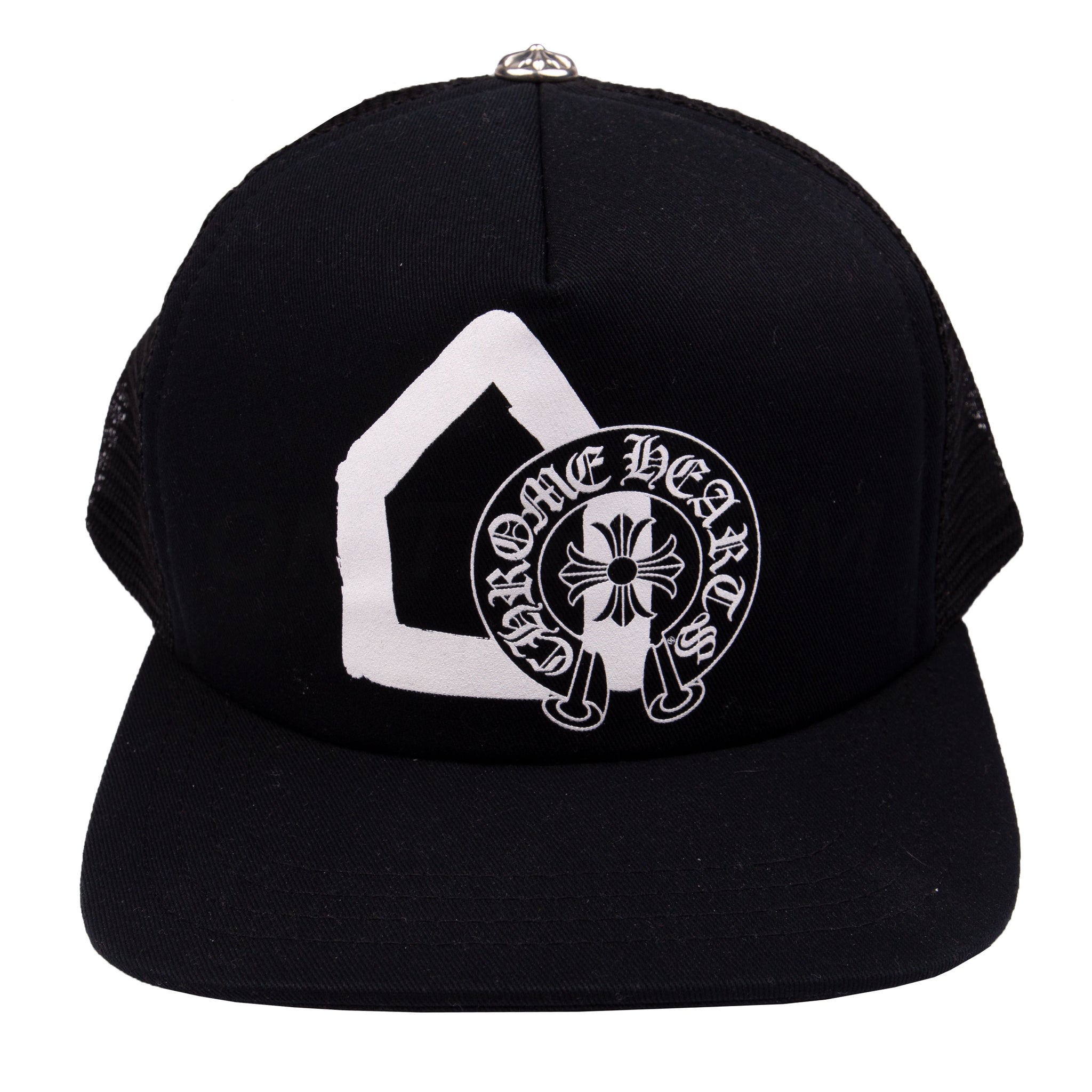 Chrome Hearts Black Dover Street Market Trucker Hat