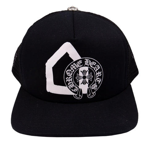 Chrome Hearts Black Dover Street Market Trucker Hat