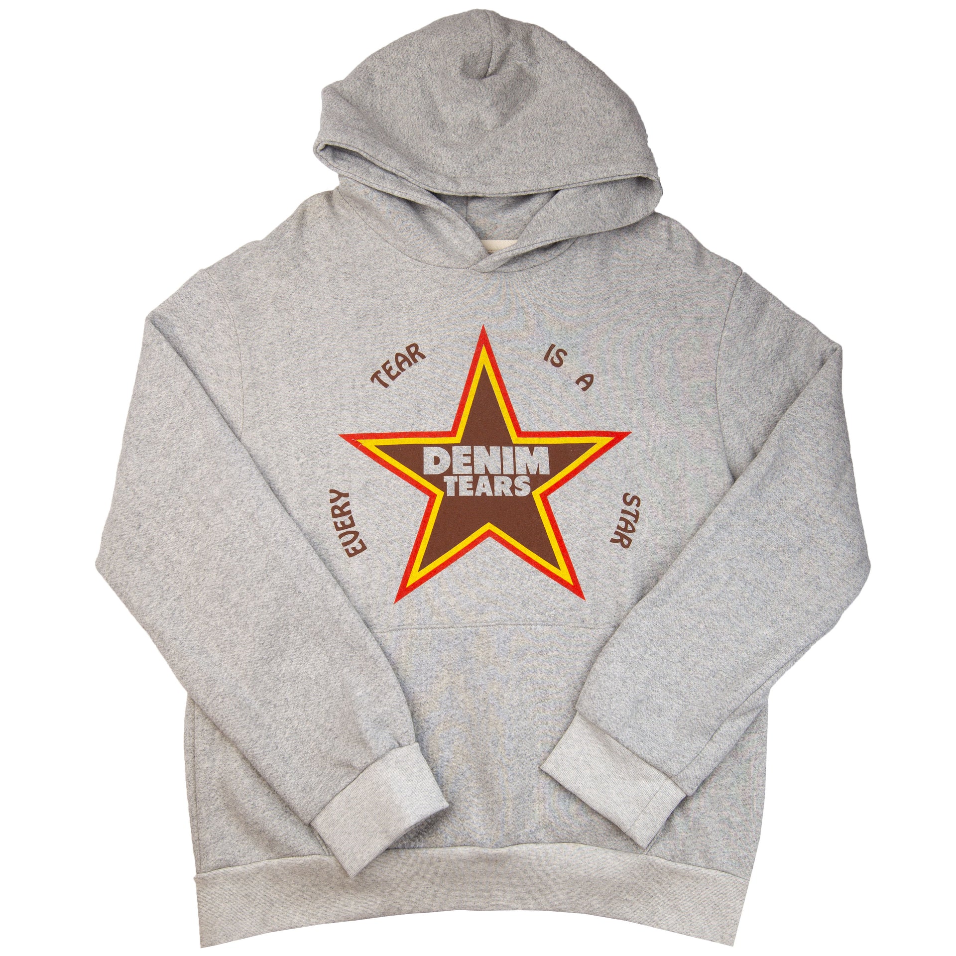 Denim Tears Grey Star Hoodie