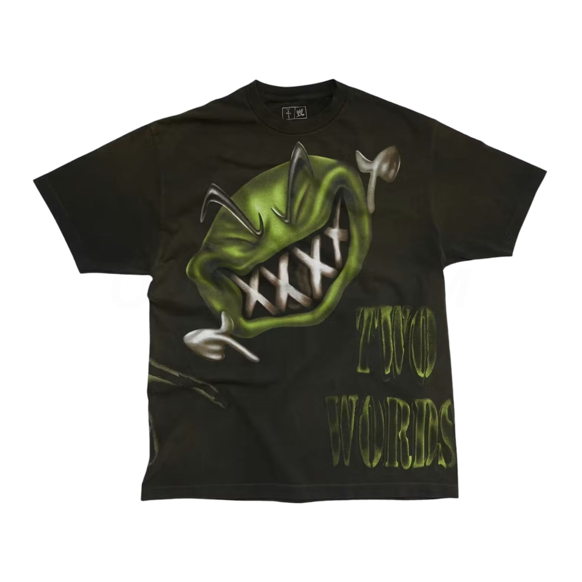 Travis Scott Black WWE Wrestlemania DX Tee