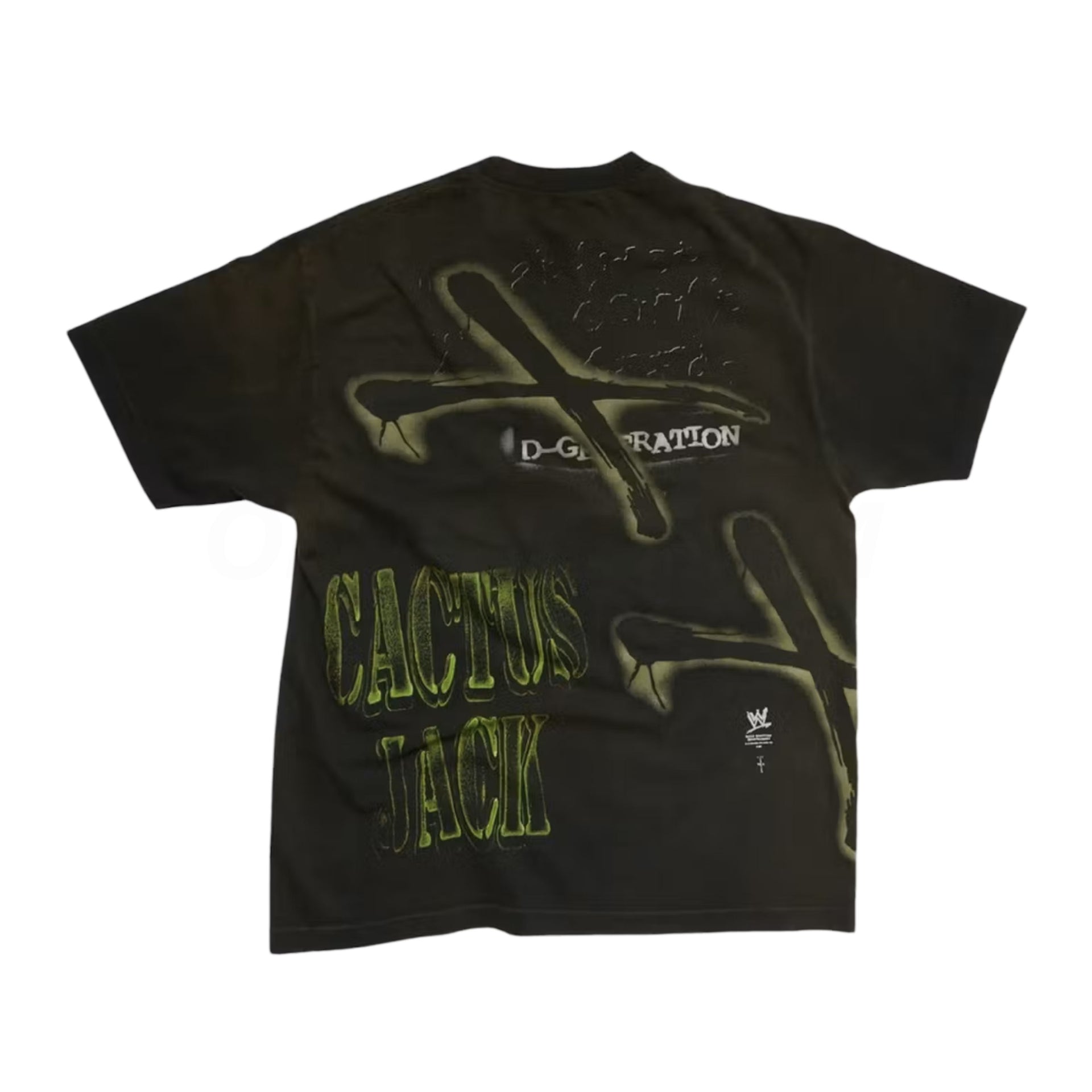Travis Scott Black WWE Wrestlemania DX Tee