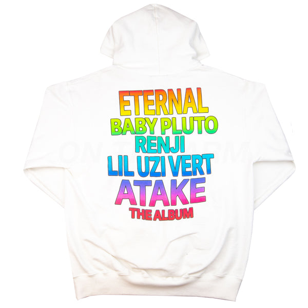 Lil Uzi Vert White Eternal Atake Hoodie PRE-OWNED