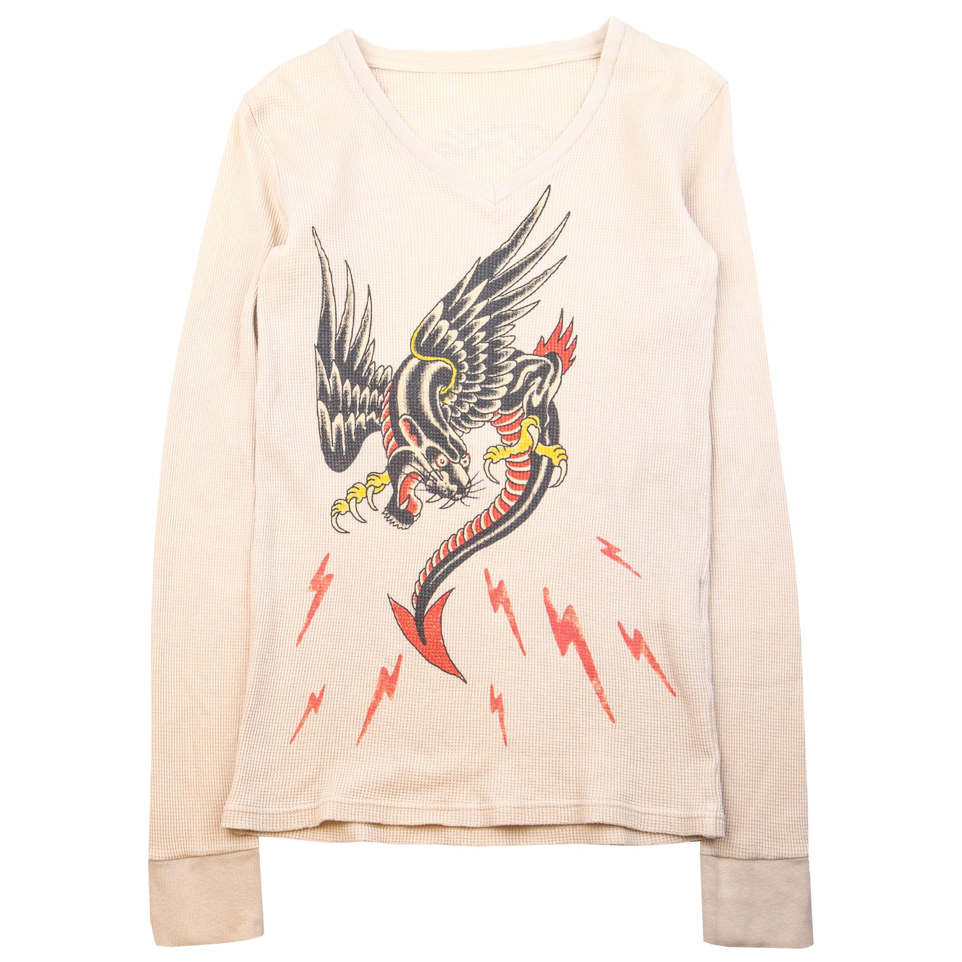 Vintage Natural Ed Hardy Tattoo City Thermal (2000's)