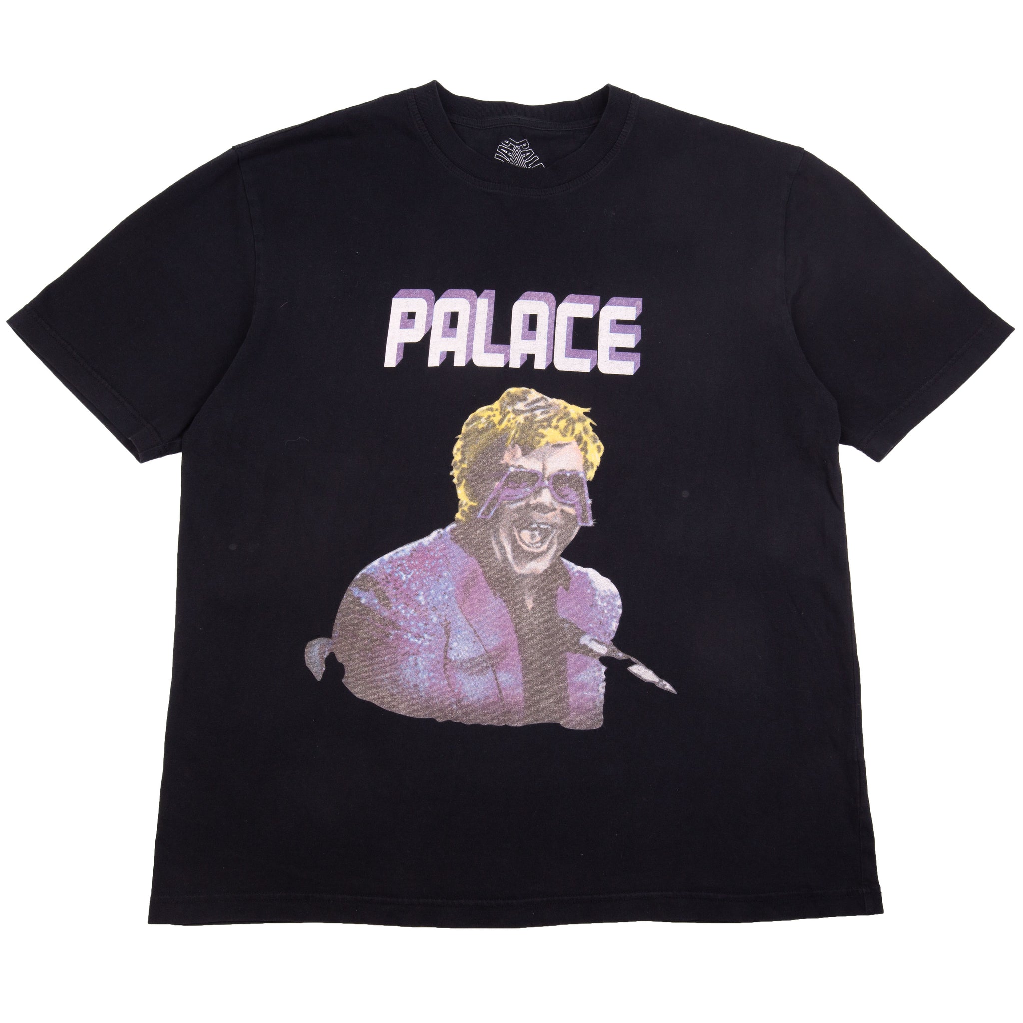 Palace Black Elton John Tee PRE-OWNED