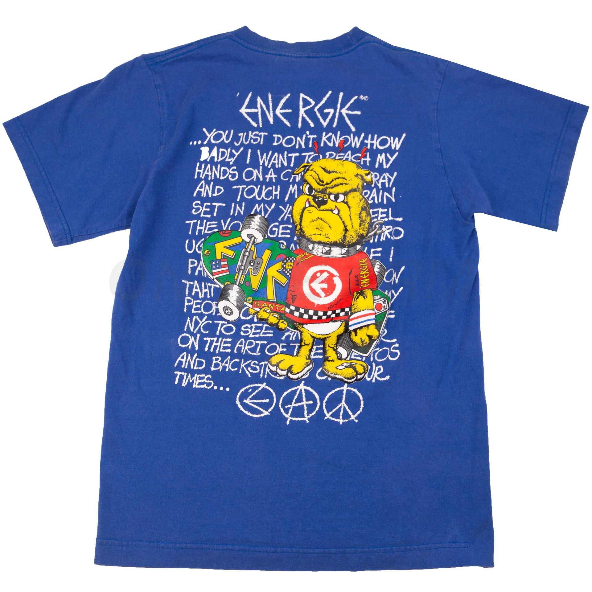 Vintage Blue Energie Tee (1990's)