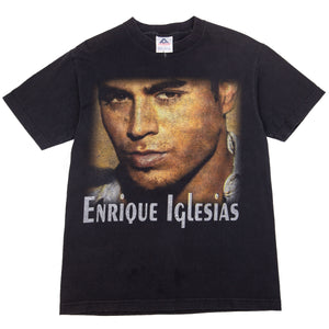 Vintage Black Enrique Iglesias One Night Stand Tour Tee (2002)