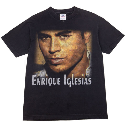 Vintage Black Enrique Iglesias One Night Stand Tour Tee (2002)