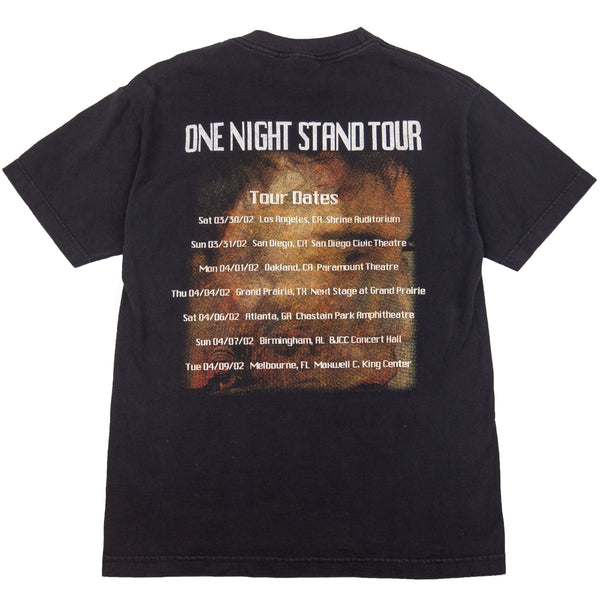 Vintage Black Enrique Iglesias One Night Stand Tour Tee (2002)