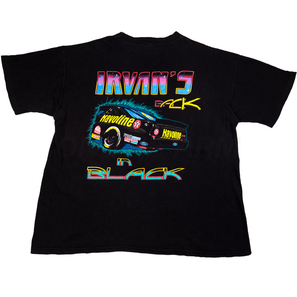 Vintage Black Ernie Irvan Racing Tee (1994)