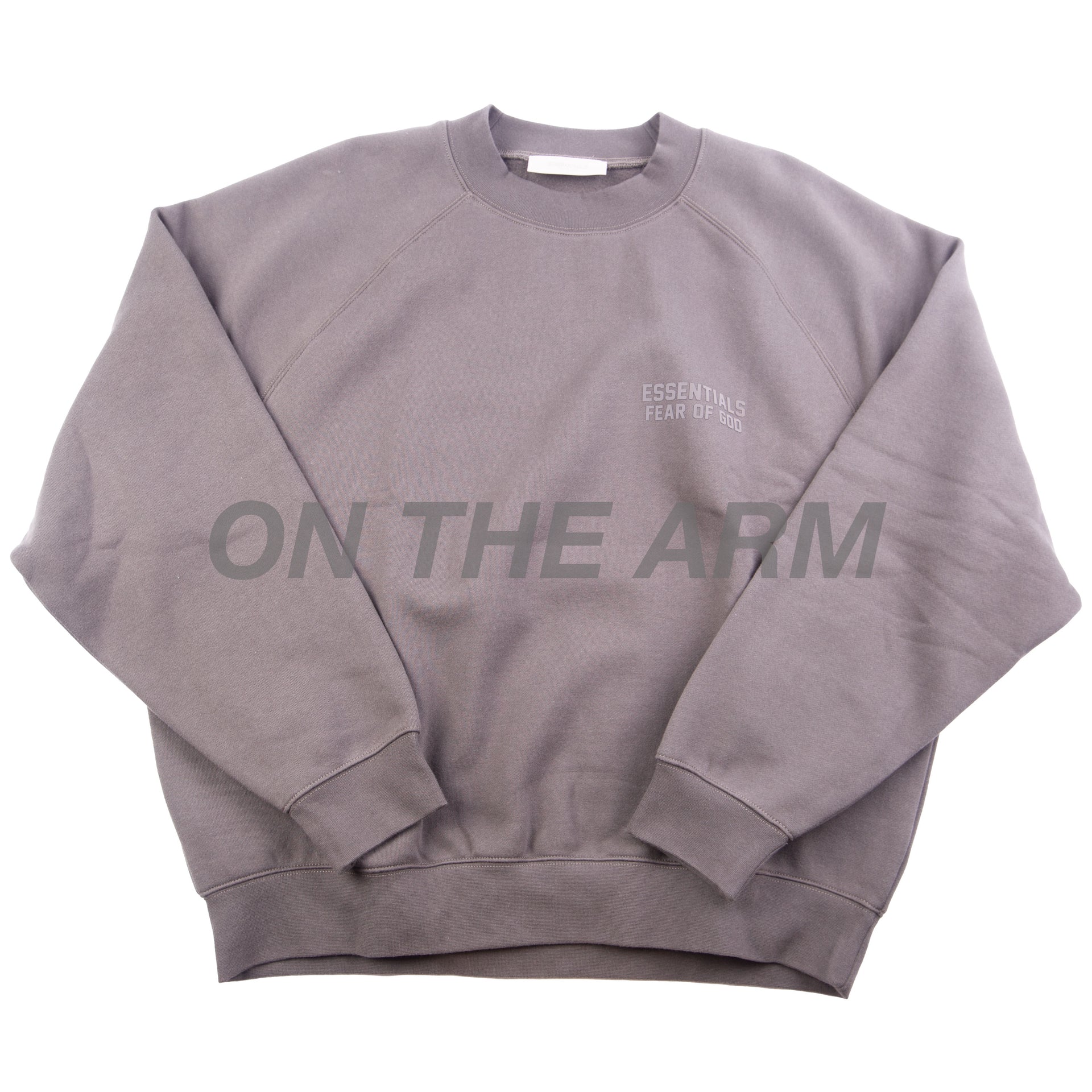 Fear Of God Off Black Essentials Crew
