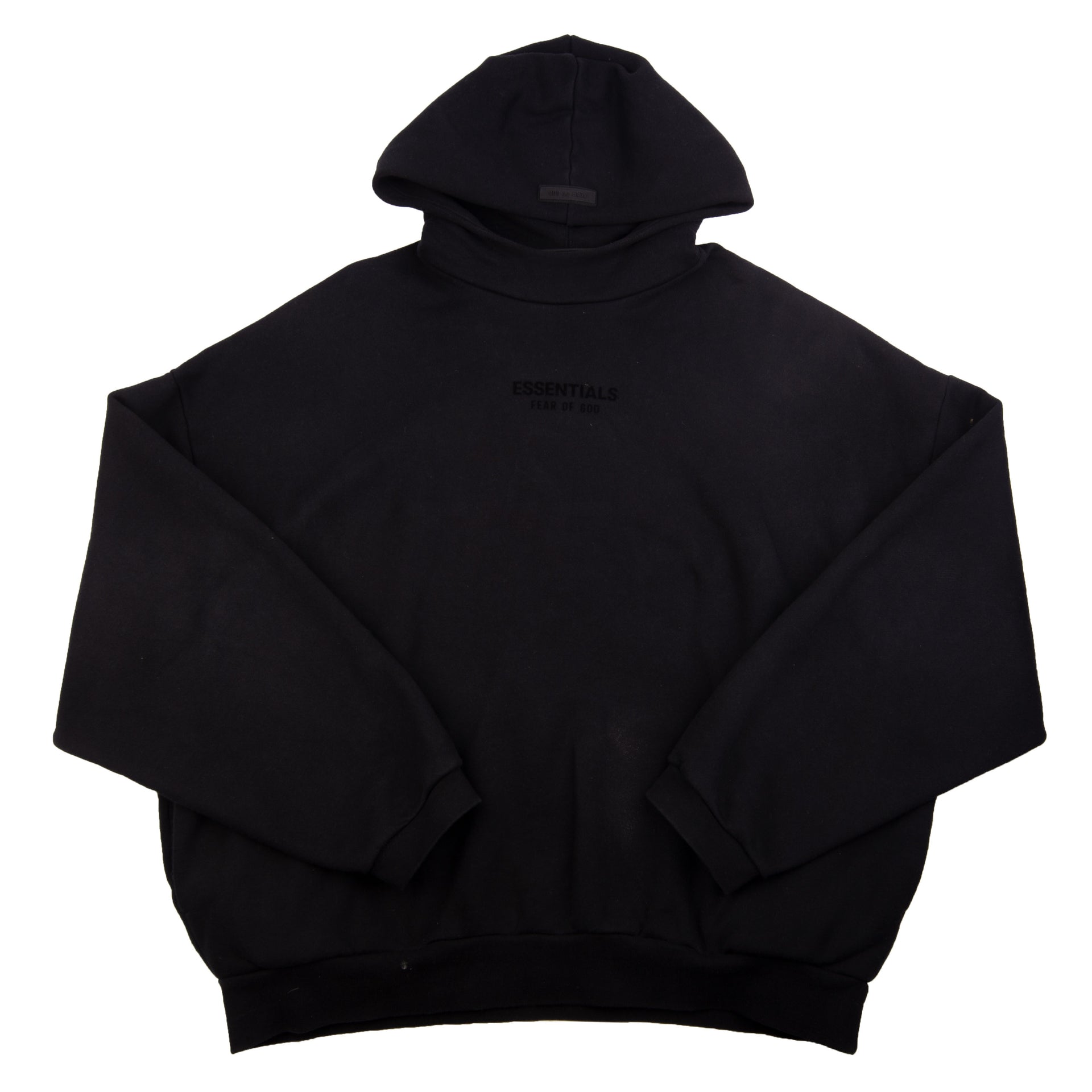 Fear of God Black Essentials Hoodie PRE-OWNED
