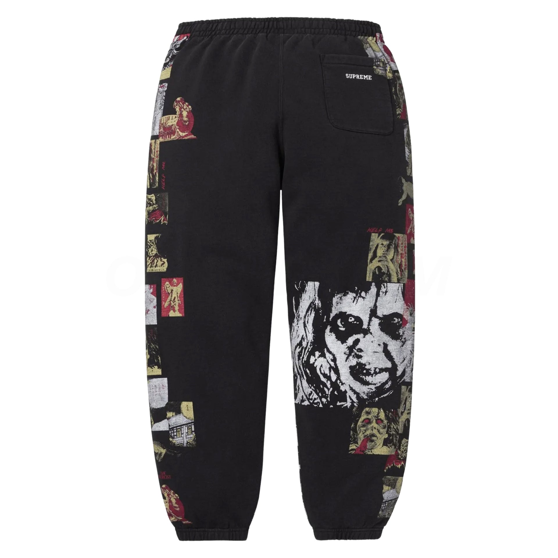Supreme Black Exorcist Sweats