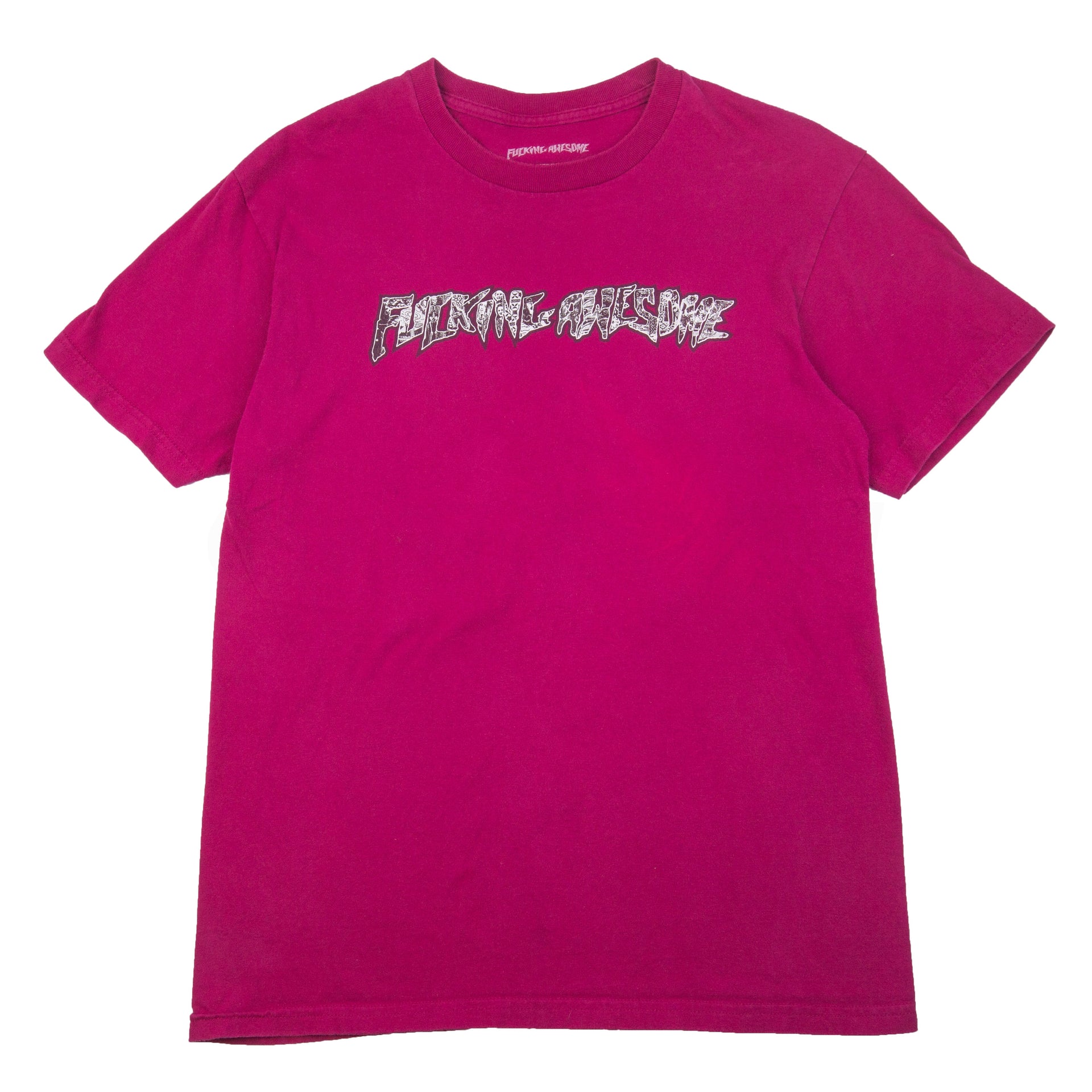 FuckingAwesome Pink Logo Tee PRE-OWNED