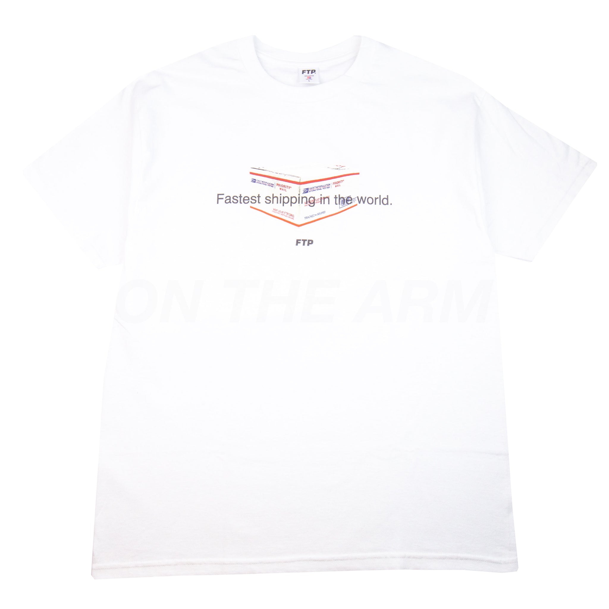 FTP White Fastest Shipping Tee