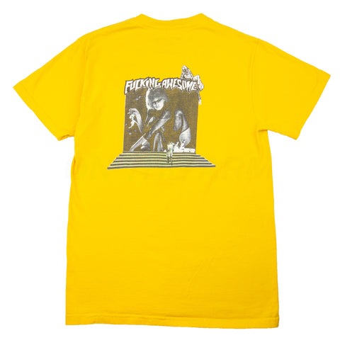 FuckingAwesome Yellow Grim Reaper Tee PRE-OWNED