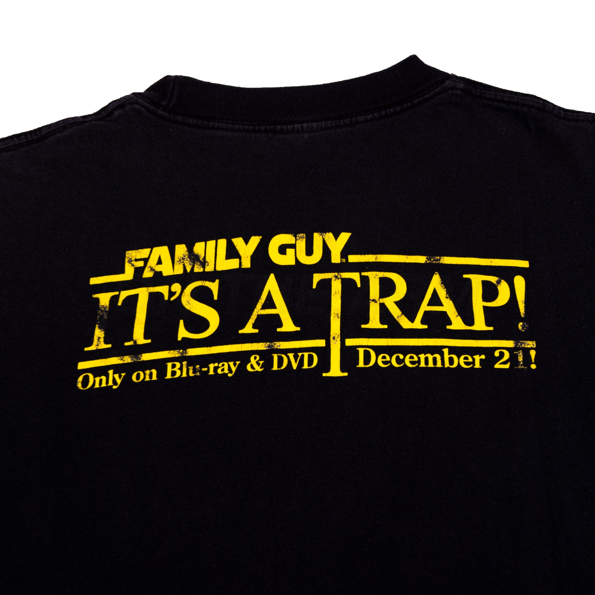 Vintage Black Family Guy Star Wars Tee (2000's)