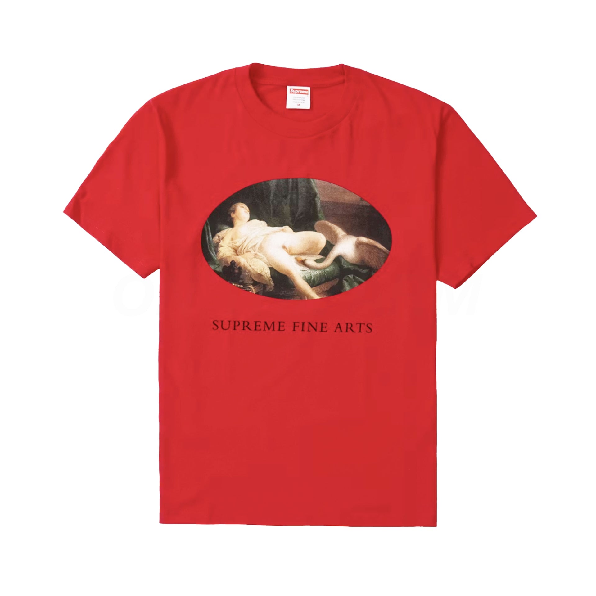 Supreme Red Leda And The Swan Tee