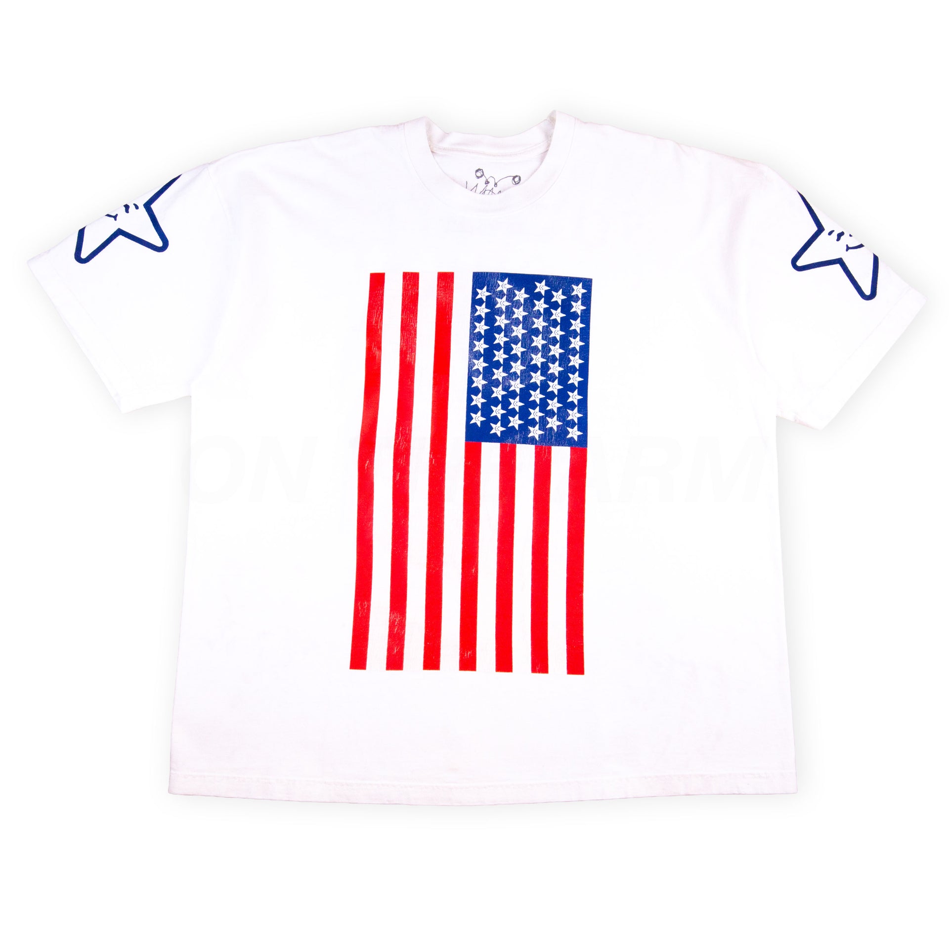 Asspizza White 50 States Tour Flag Tee PRE-OWNED