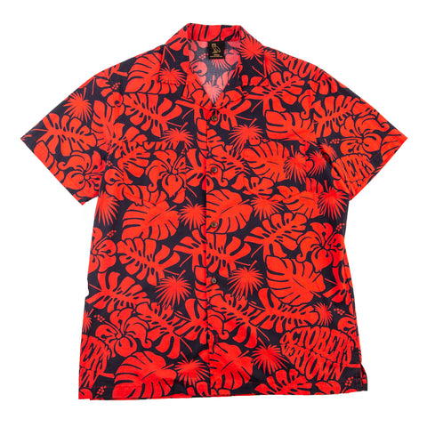 OVO Black Floral Camo Button Up PRE-OWNED