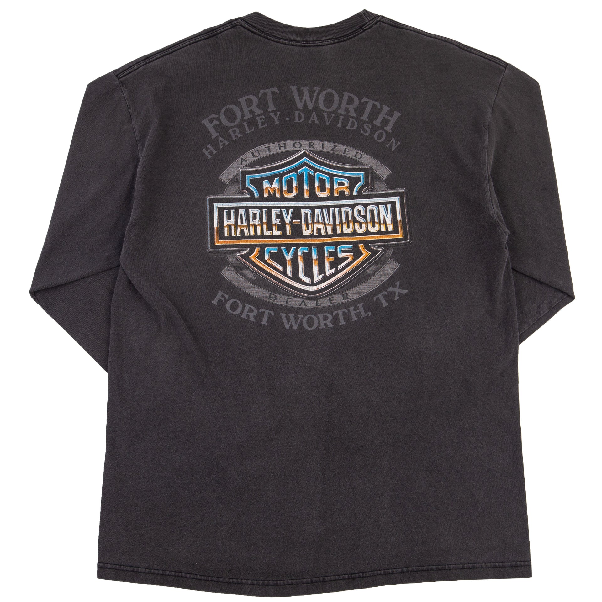 Vintage Black Harley Fort Worth TX L/S (2003)